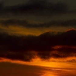 Sunset over the Ross Sea Antarctica
